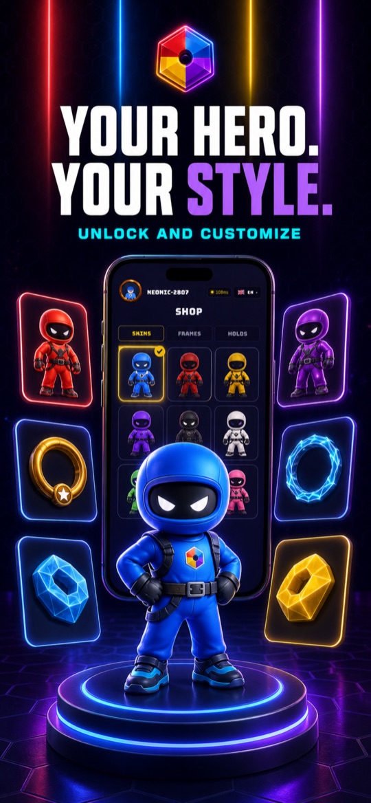 Character customization and shop